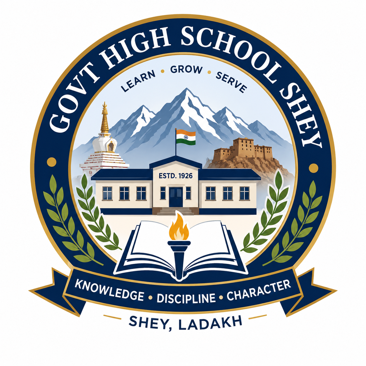 PM Shri Government High School Shey